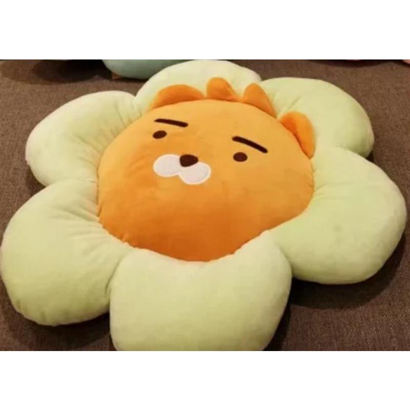 卡考狮子桃子君毛绒坐垫 办公垫子椅垫厚松软舒服礼物