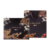 Amalee艾玛琳 燕窝月饼礼盒精装款 640g 流心奶黄月饼广式中秋节高档礼盒装企业送礼团购