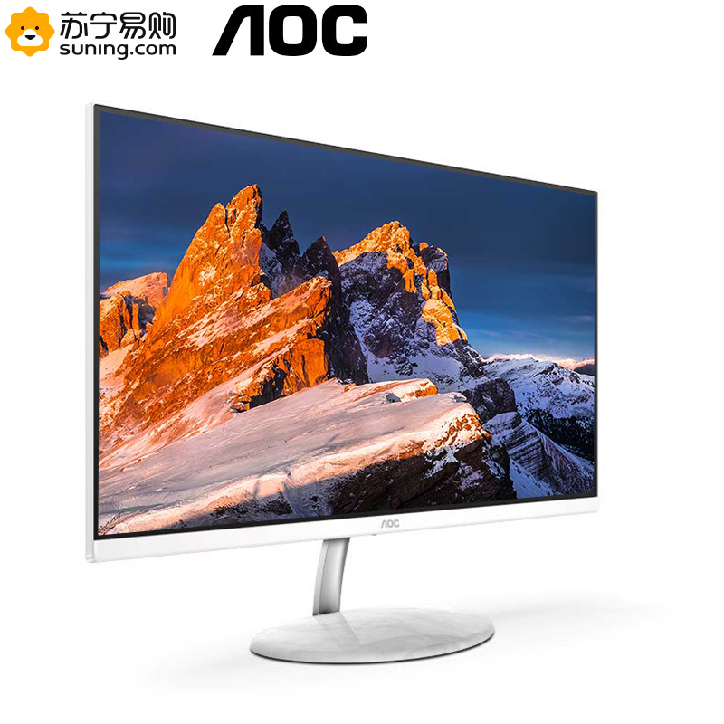 冠捷(AOC)新品 23.8英寸 2K IPS广视角 微框 TUV低蓝光认证 设计办公 液晶电脑显示器 (Q24N2)