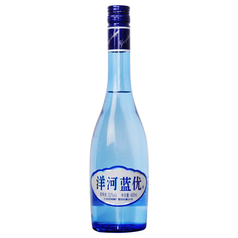 洋河(YangHe)洋河蓝优 52度 480ml*12 整箱装 浓香型白酒高清大图