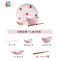 可爱少女心陶瓷餐具碗盘创意个红碗具碗筷碗碟套装家用 FENGHOU 粉色草莓一人食4件套(送1双筷子)