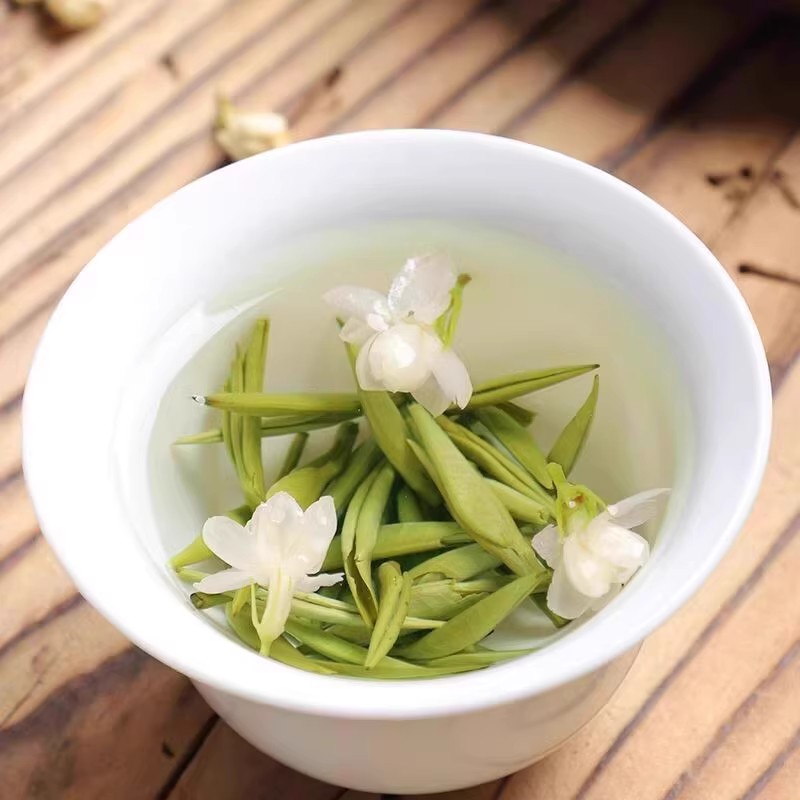 茉莉花茶2025新茶特级浓香型川派茉莉飘雪茶叶绿茶正品250g高清大图