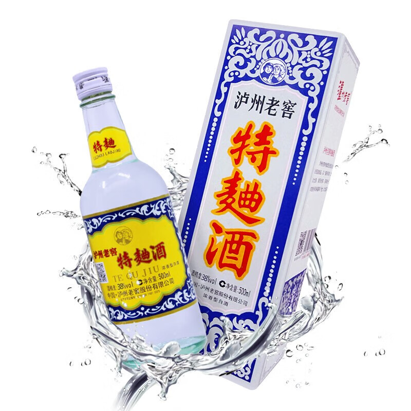 泸州特曲60版老窖工农特曲浓香型500ml 38度 单瓶装