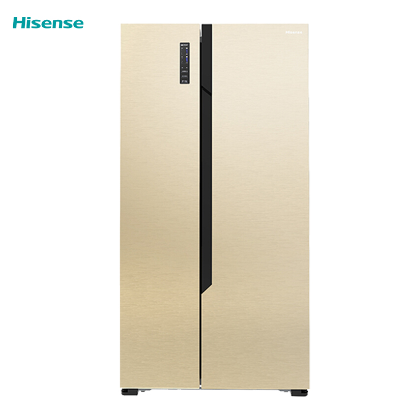 海信(Hisense)BCD-536WTVBP 536升 矢量变频 对开门冰箱 风冷无霜 超薄尺寸 大容量(流光金)