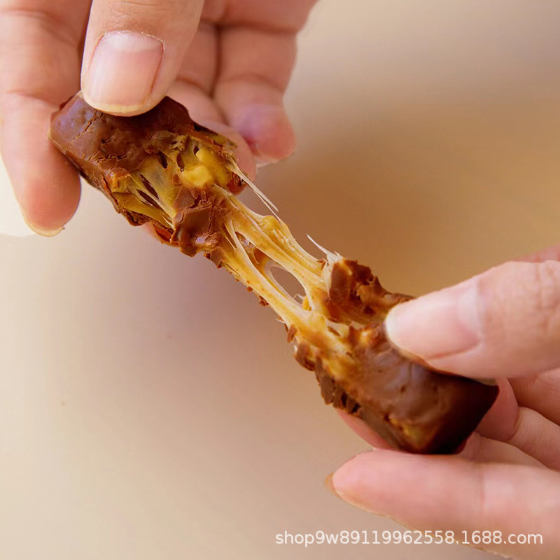 20颗试吃巧克力架能量棒果仁花生夹心长条士力架零食饱腹充饥休闲解馋小零食品高清大图