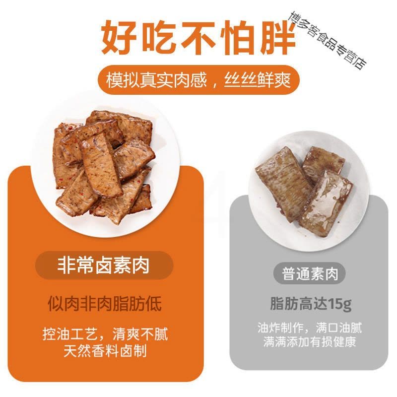 手撕素牛肉网红豆干零食休闲食品小吃香辣素牛排批发整箱图片