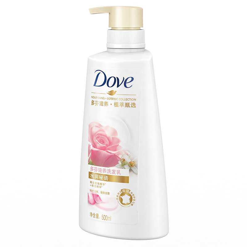 多芬(Dove)洗发水 水润秘语 滋养洗发乳 500ml[联合利华]高清大图