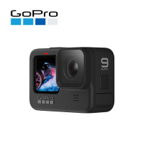 GoPro HERO9 Black 5K运动相机 Vlog数码摄像机 增强防抖 官方标配+三向自拍杆+双充+128G卡