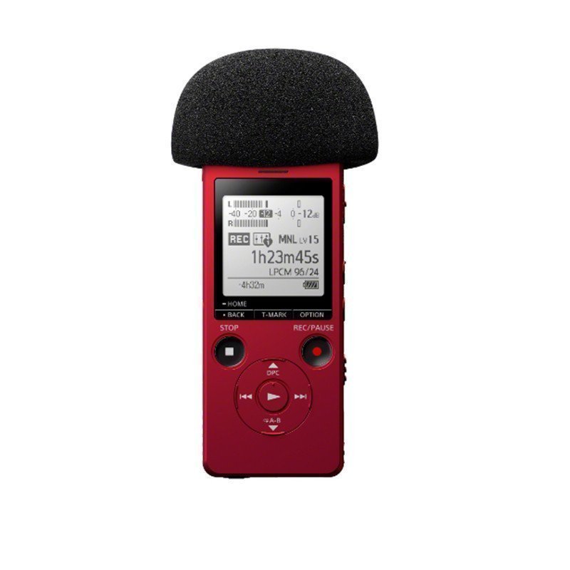 Sony/索尼录音笔ICD-SX2000红色 蓝牙连接高清专业降噪