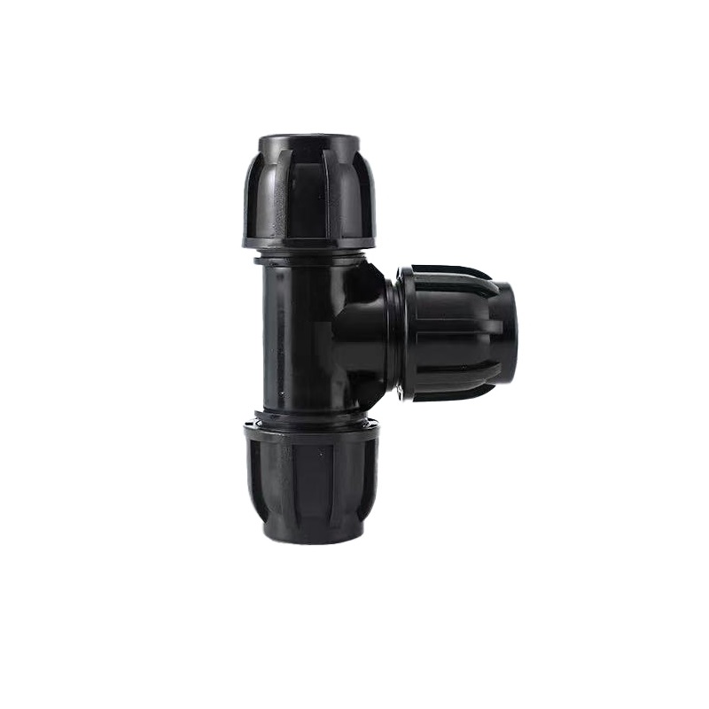 伟鹏双兴 PE快接三通快速接头 T20(4分)黑色 个高清大图