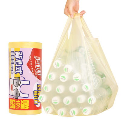 美丽雅 垃圾袋 背心式增厚型 50*60cm*40只