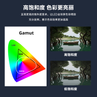 酷彩(CoolColor)P1.667高清小间距广告屏无缝拼接屏led大屏幕显示屏全彩室内商用显示屏箱体 640x480