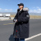 YUANSU冬季中长款羽绒棉服男韩版潮流毛领棉袄潮牌大码加厚棉衣胖子外套棉衣