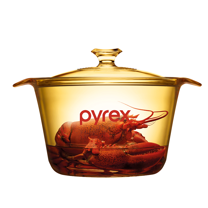 康宁pyrex 3.8L百丽透明锅 PX-38-FL-E/LN/CN高清大图