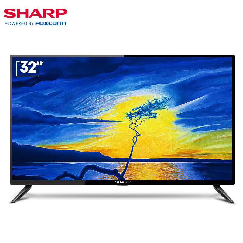 夏普 (SHARP)2T-C32ACSA 32英寸 1GB+8GB 安卓智能网络液晶高清平板电视