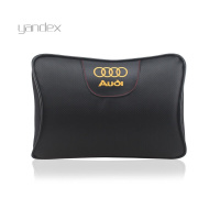 适用于A3/A4L/A6L/Q3/Q5Q7内饰汽车颈枕记忆棉车用腰靠真皮垫护枕