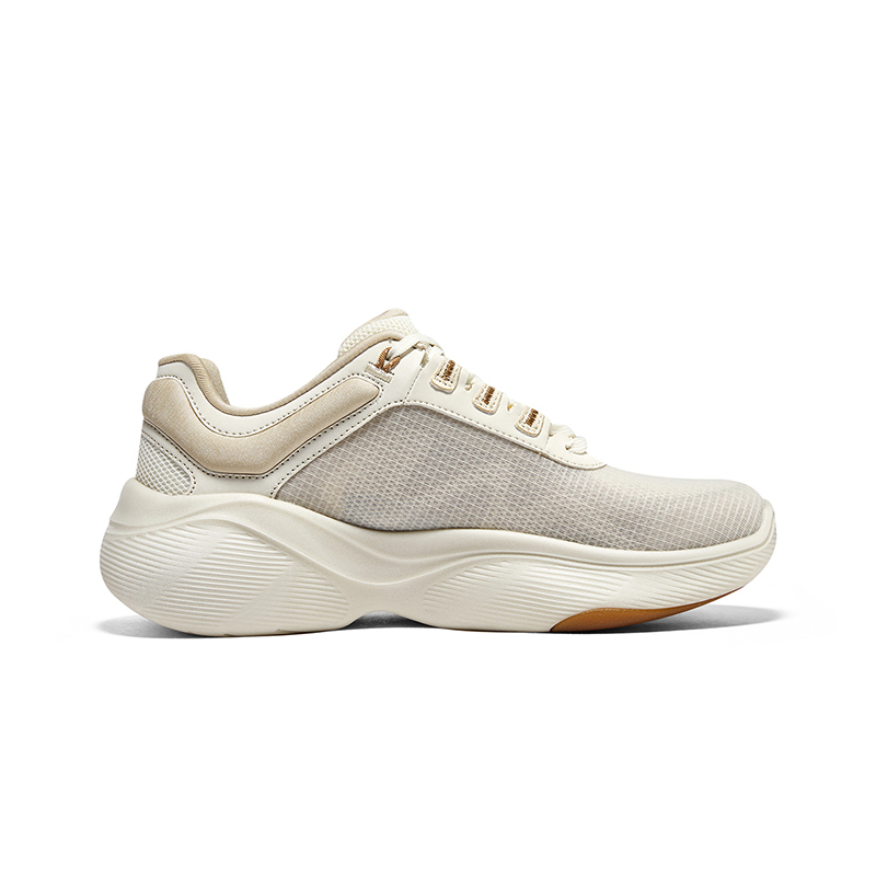 Skechers斯凯奇2023年春夏款女士轻便缓震运动简约时尚运动鞋149985-NAT