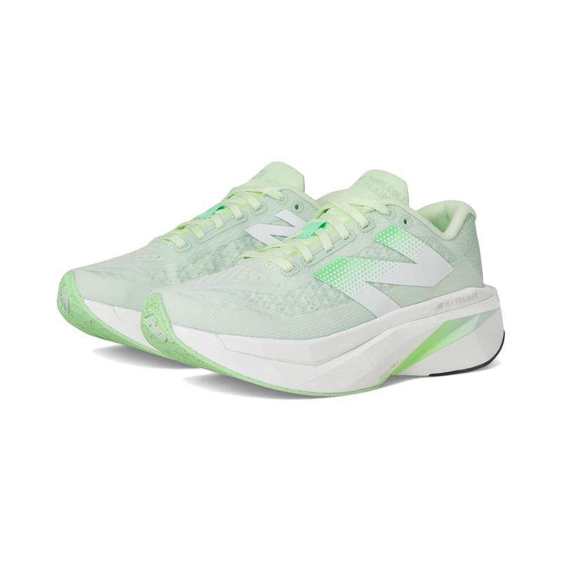 新百伦(New Balance)New Balance女性专业马拉松训练鞋舒适回弹室 Melon_Water/Clay_Ash/White 42.5