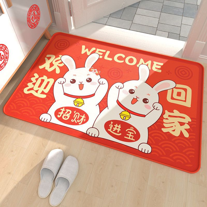 卫生间地垫浴室吸水防滑脚垫入户进家用垫厕所地毯洗手间垫子