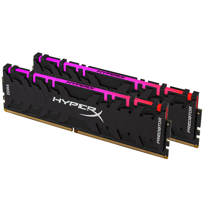 金士顿(Kingston)骇客神条 Predator系列 掠食者 DDR4 3600 16G(8Gx2)套装 台式机内存 RGB灯条