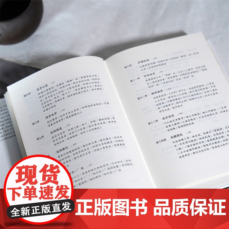 华章大历史丛书043·王阳明大传:知行合一的心学智慧(精装典藏版)刷边版解读知行合一理念人生哲理修身处世知行合一传习录大高清大图