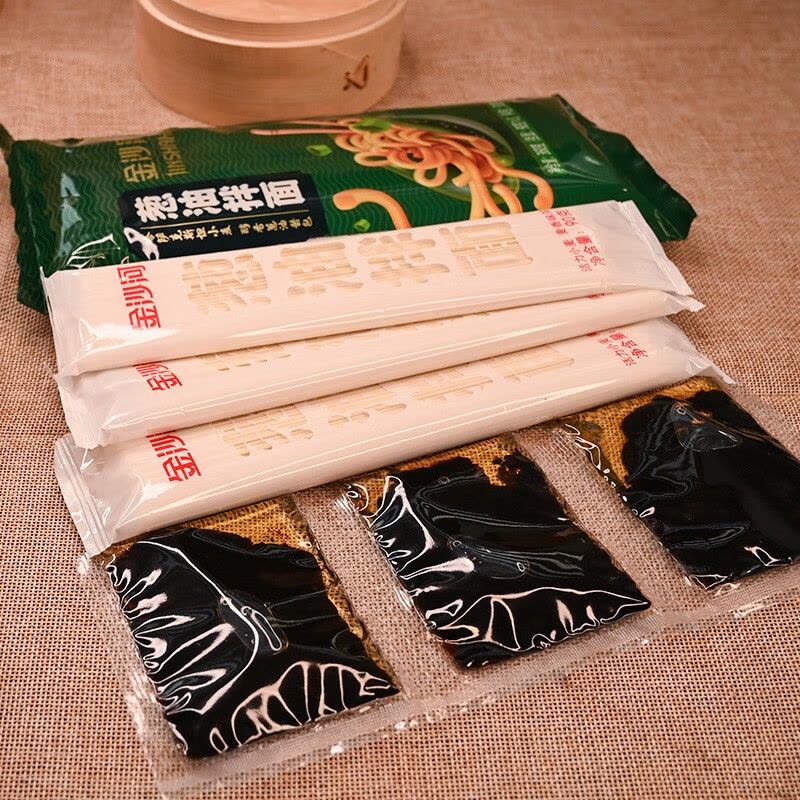 金沙河360克葱油拌面图片