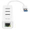 TP-LINK TL-UG313 USB 3.0分线器 HUB集线器 USB转RJ45网线接口 千兆有线网卡 网口转换器