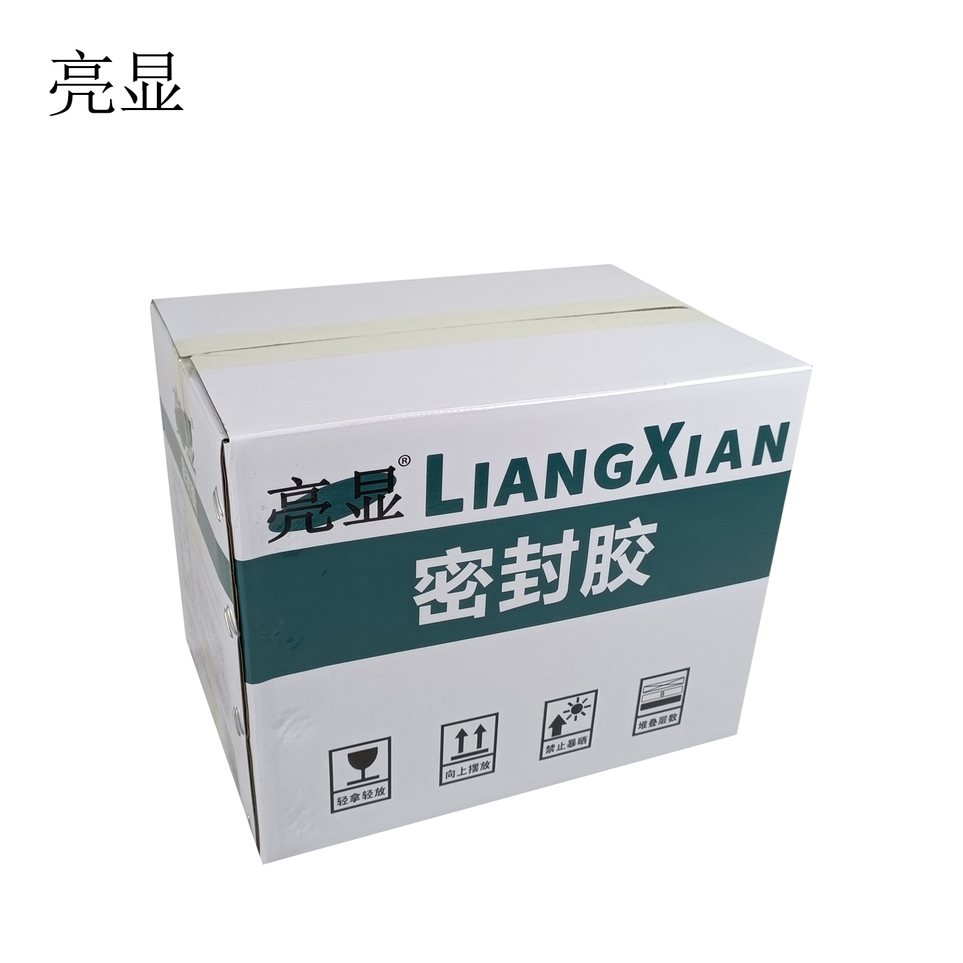 亮显 中性硅酮密封胶 L-192 灰色 300ml/支高清大图