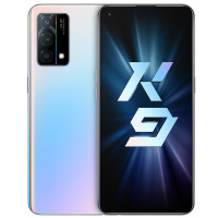 OPPO K9 8+128G 幻彩之翼 数字移动电话机 全网通版套餐Enco Air耳机白色