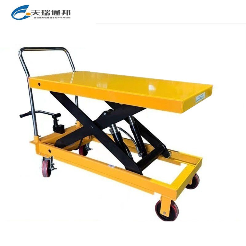 天瑞通邦 液压升降平台车 Z2000S100 辆(双油缸 载重2000kg 升高1m ) 黄色