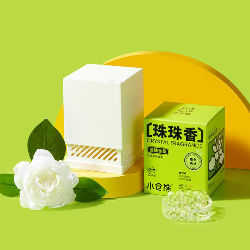 小仓熊晶珠香氛盒x1+250gx1栀子清茶