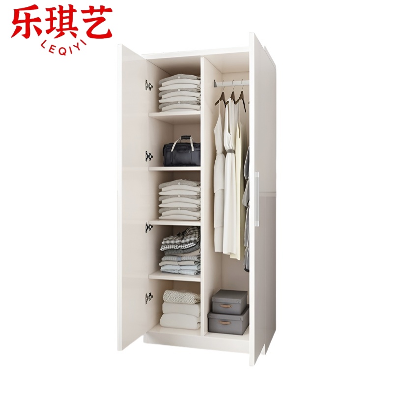 乐琪艺 衣柜 白色 80*40*180cm 台高清大图