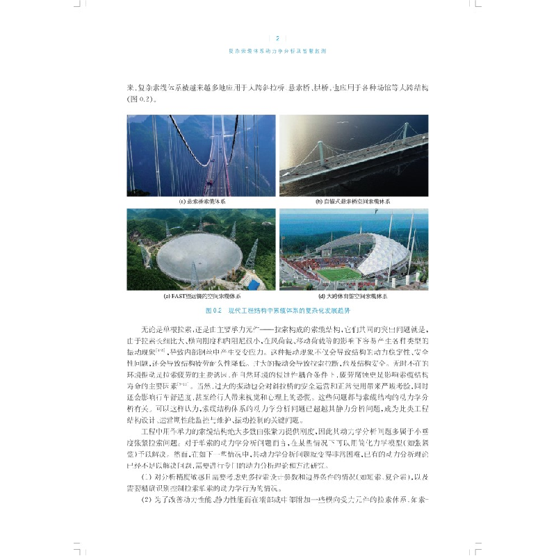 醉染图书复杂索缆体系动力学分析及智慧监测9787547857502高清大图