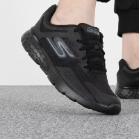 Skechers斯凯奇男士新款运动鞋轻便缓震透气休闲跑步鞋54353-BBK ZP