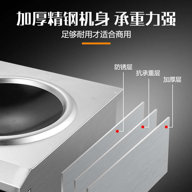 共好商用电磁炉 GHKD-PC35 单位:台高清大图