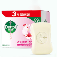 滴露健康香皂滋润倍护3块装抑菌洗手洗澡男女通用115g*3
