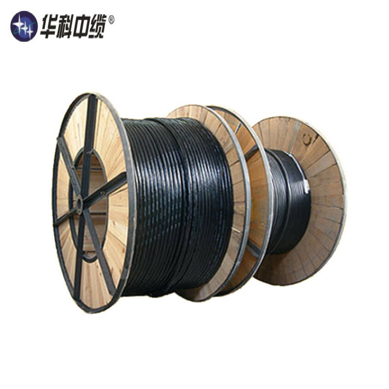 华科中缆铜芯低压线YJV-0.6/1KV-4*25/米高清大图