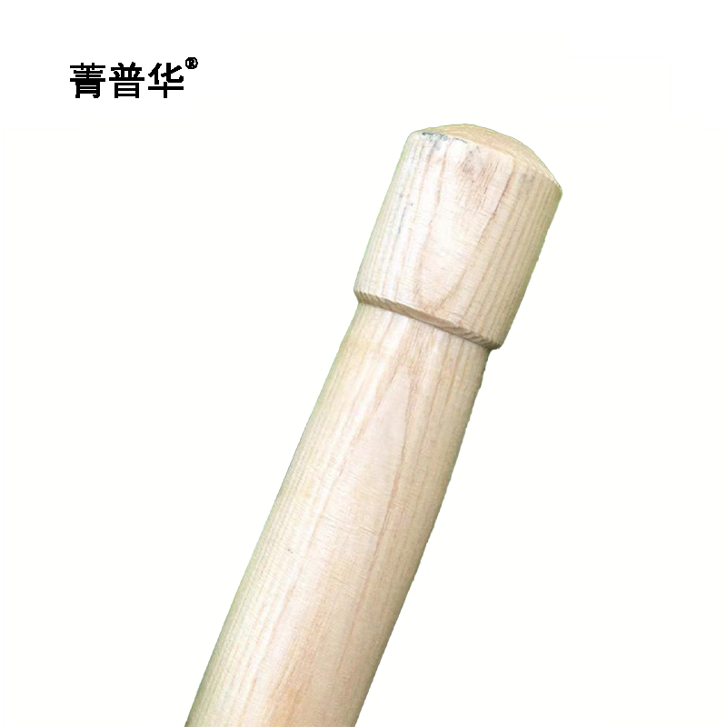 菁普华铁锹把木把木棍铁锨木柄方头/尖头通用款把高清大图