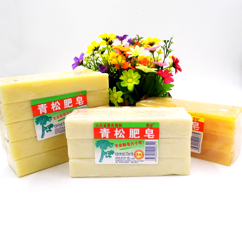 青松 肥皂5合一家庭装 肥皂 透明皂180g*5