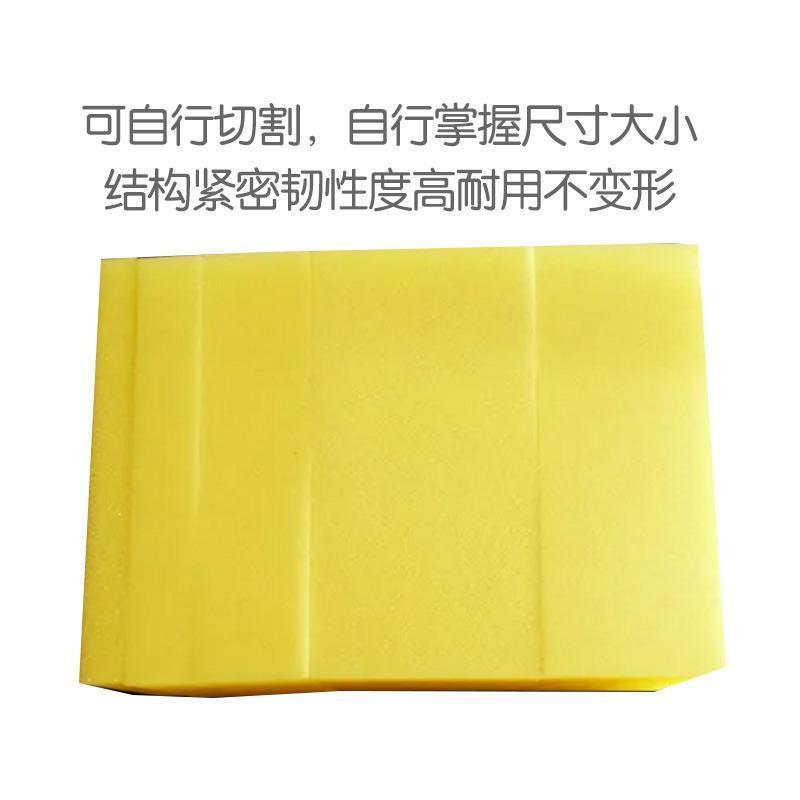 洗车海绵块工具高密度汽车专用擦车海绵擦吸水清洁泡沫海棉块大块 海绵块4块