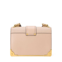 预订 PRADA 普拉达 CAHIER 单肩包 斜挎包 盒子包 字母LOGO光面皮1BD045