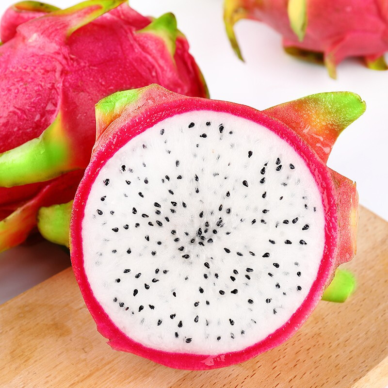 鲜木 越南白心火龙果 2/3/5斤装 进口生鲜整箱白肉火龙果 新鲜热带