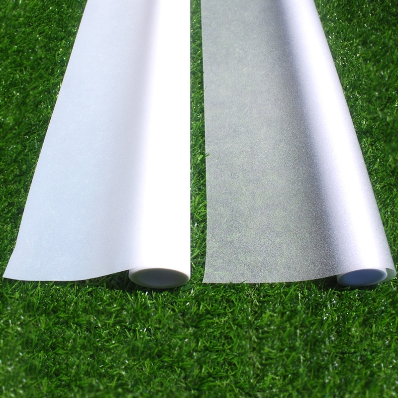 免胶玻璃贴纸卫生间玻璃贴膜浴室磨砂窗贴透光不透明办公室玻璃纸b纯