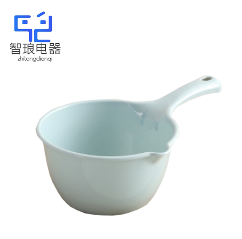 万允 加厚厨房水瓢 27.5*17*8.5cm 蓝/个（27.5*17*8.5cm 蓝）
