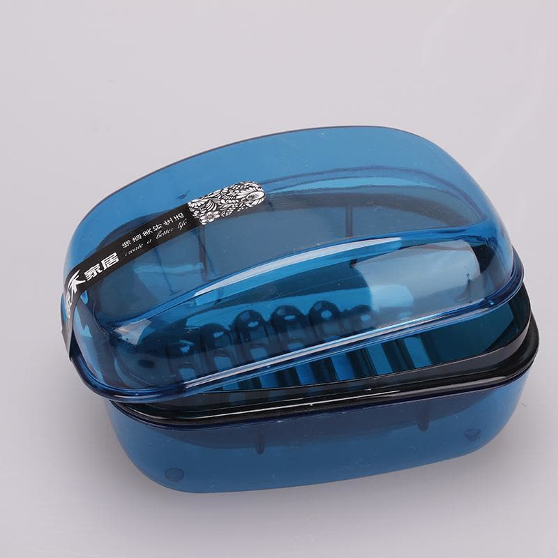 肥皂盒沥水创意可爱大号带盖卫生间便携浴室洗衣红色香皂盒子N8|粉色（3307）2个图片