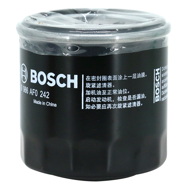 博世(BOSCH)机油滤清器/机滤/机油滤芯0986AF0242(雪佛兰赛欧/别克凯越/英朗/乐驰/五菱荣光)