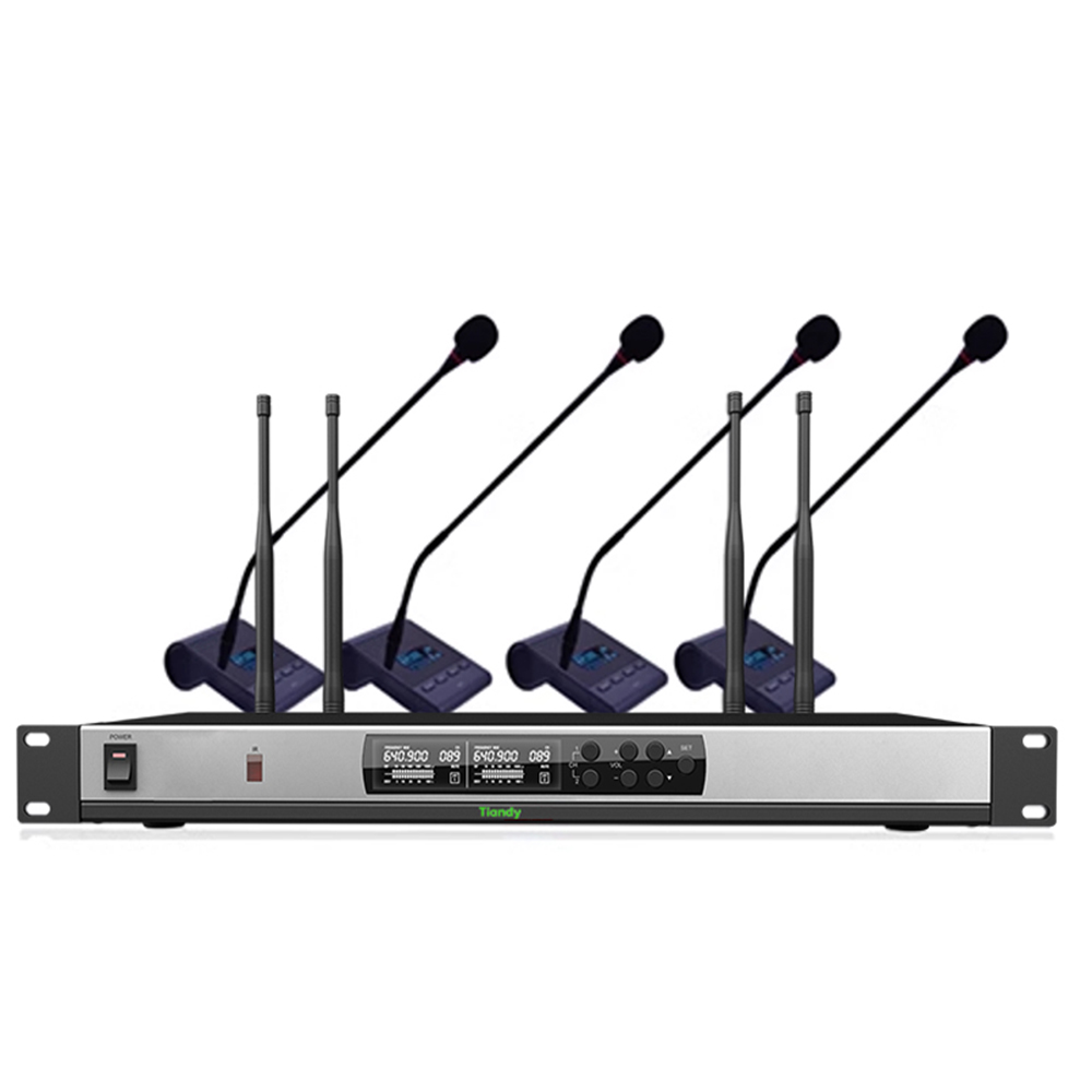 天地伟业真分集无线话筒TD-D5844L高清大图