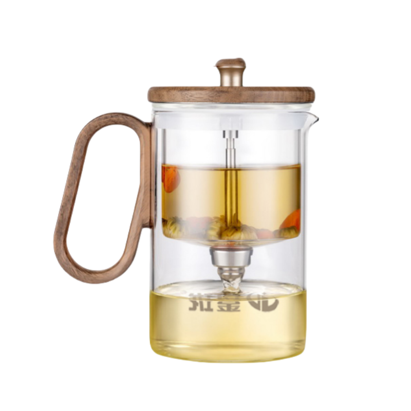 鋆珑 茶艺师系列玻璃内胆飘逸壶 B550(550ml) 个高清大图