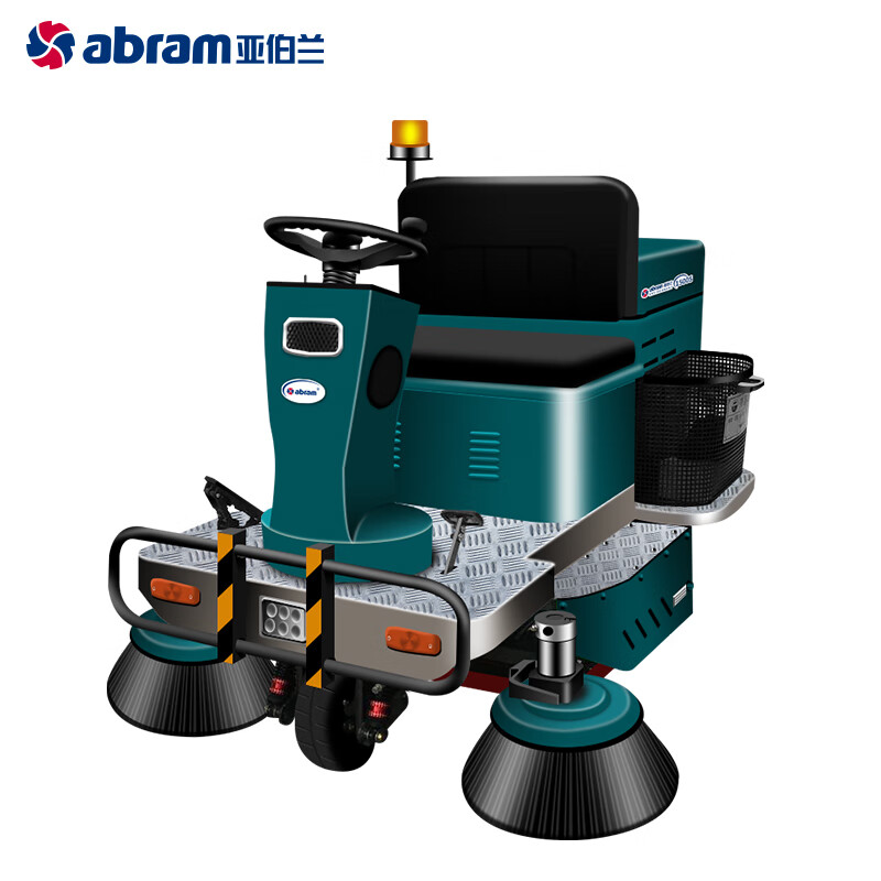 亚伯兰(abram)YBL-1500S (48V58A) 驾驶式扫地车 厂区环卫用粉尘灰尘石子泥土清扫车 工业室外清扫