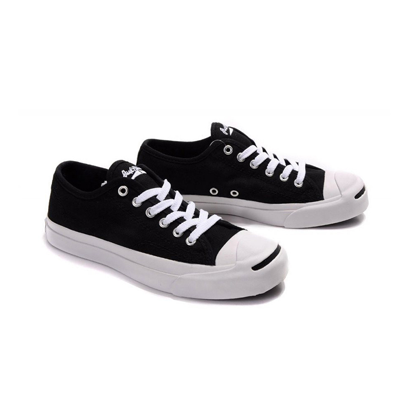 直营converse匡威jackpurcell开口笑低帮男女通用帆布鞋休闲鞋运动鞋
